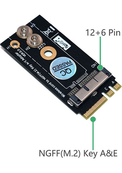 Wifi Adaptörü 12+6pin - Ngff Anahtar A/e M.2 Kartları Ağ Kartı (Yurt Dışından)