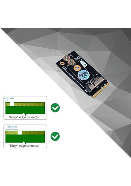 Wifi Adaptörü 12+6pin - Ngff Anahtar A/e M.2 Kartları Ağ Kartı (Yurt Dışından)