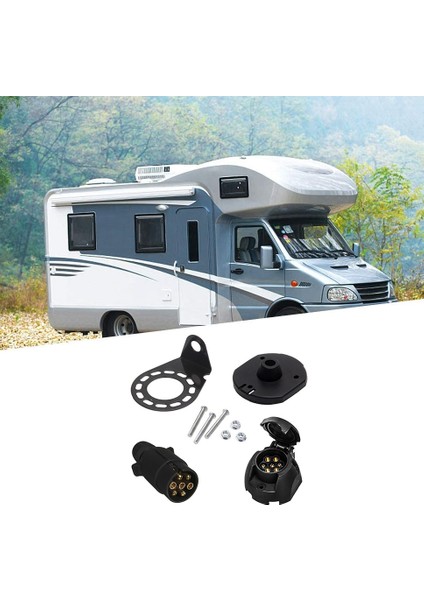 Karavanlar Için 12V Kanatçık Fiş Soket Adaptörü Rv Tekneler Kanatçık (Yurt Dışından)