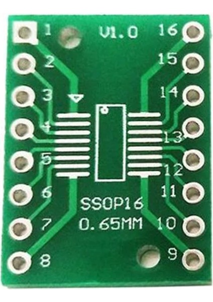 100 Adet/grup TSSOP16 SSOP16 SOP16 To DIP16 Transfer Kartı Dıp Pinli Pano Pitch Adaptörü Pcb (Yurt Dışından) fiyatları