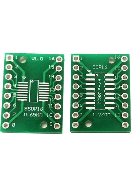 100 Adet/grup TSSOP16 SSOP16 SOP16 To DIP16 Transfer Kartı Dıp Pinli Pano Pitch Adaptörü Pcb (Yurt Dışından) indirimleri