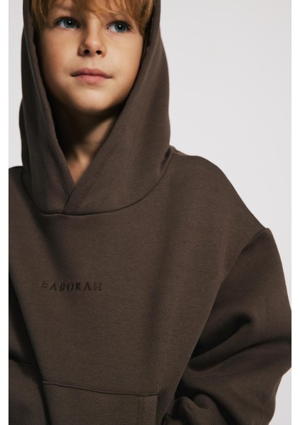 (Kids) Kapüşonlu Oversize Fit Unisex Sweatshirt fiyatları