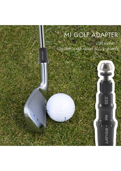 M1, M2, R15, Sldr, R1 Sürücüsü Için Tip Golf Kulübü Adaptörü (Yurt Dışından)