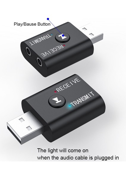 Tv Pc Araba Için 2'si 1 Arada USB Bluetooth Ses Verici Alıcı Adaptörü (Yurt Dışından) fiyatları