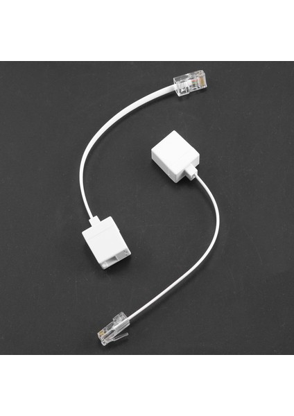 6 Ödül 8P4C/RJ45 Erkek RJ11 6P4C ve M/f Adaptateur Etherne (Yurt Dışından)
