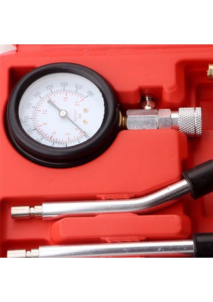 0-300PSI Silindir Basınç Göstergesi Çift Silindirli Gösterge Test Kiti (Yurt Dışından) fırsatları