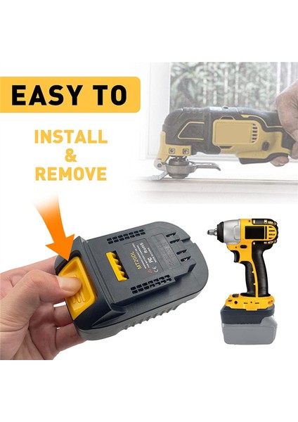 18V BL1830 Li-Ion Pil Için MT20DL Pil Adaptörü 2 Adet (Yurt Dışından)
