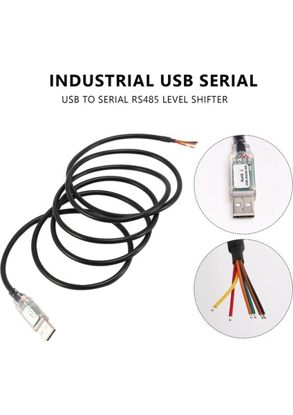 1.8m Uzun Tel Ucu, USB-RS485-WE-1800-BT Kablo, Usb'den RS485 Seriye (Yurt Dışından)