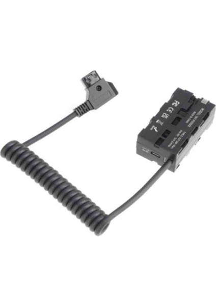NP-F550/F750/F970 Için D-Tap'tan NP-F550'YE Sahte Pil Monitör/kamera Için Çift Taraflı Sahte Pil Güç Adaptörü (Yurt Dışından)