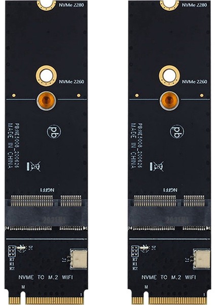 Kablosuz M.2 A+E Anahtar Yuvasından M.2 M Key Wifi Bluetooth Adaptörüne (Yurt Dışından)