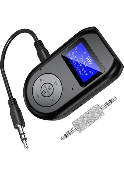 4'ü 1 Arada Bluetooth Verici Alıcı, Düşük Gecikme Süresi Bluetooth 5.0 (Yurt Dışından)