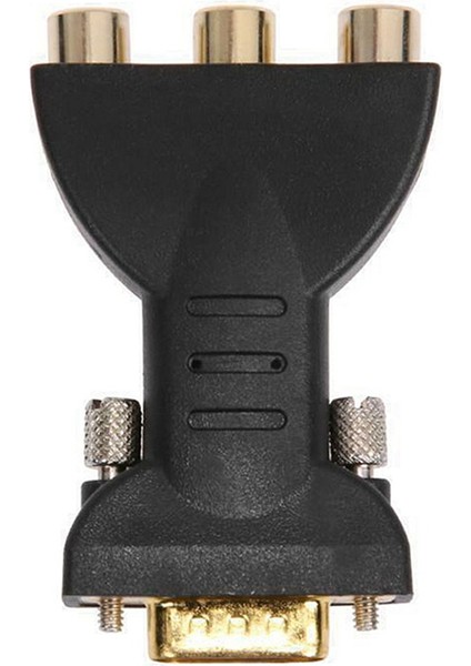 3rca Rgb Dişi - Hd 15-Pin VGA Stili Komponent Video Jak Adaptörü Dönüştürücü (Yurt Dışından)