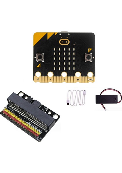 Bbc Microbit V2.0 Anakart Python Programlanabilir Öğrenme Geliştirme Kurulu J'de Grafik Programlamaya Giriş (Yurt Dışından)