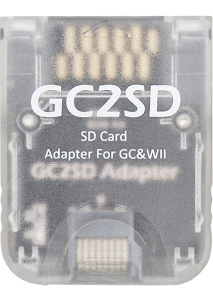 Oyun Konsolu Için GC2SD - Sd Kart Adaptörü(C) (Yurt Dışından)