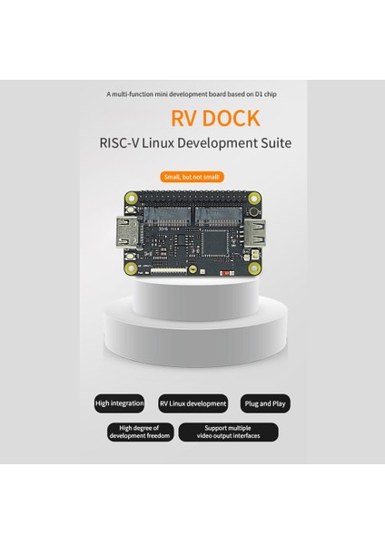 Rv Dock Genişletme Kartı Için Allwinner D1 Geliştirme Kartı Arka Panel Rısc-V Linux Giriş Seviyesi Wifi ile (Yurt Dışından) fırsatları