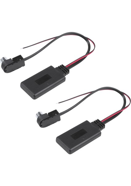 2x Araba Kablosuz Bluetooth Modülü Müzik Adaptörü Yardımcı Alıcı Aux Ses 121B 9857 9886 117 (Yurt Dışından)