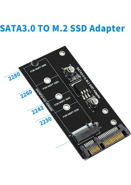 M.2 Sata Adaptörü M2 - Sata Adaptörü M.2 - Sata Adaptörü (Yurt Dışından)