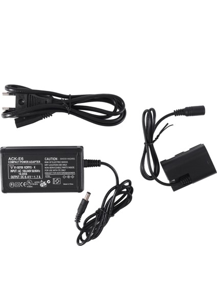 5d2 7d 6d 60D Slr Için Uygundur Harici Güç Adaptörü -E6 Dc Konnektör Şarj Cihazı-Ab Fişi (Yurt Dışından)