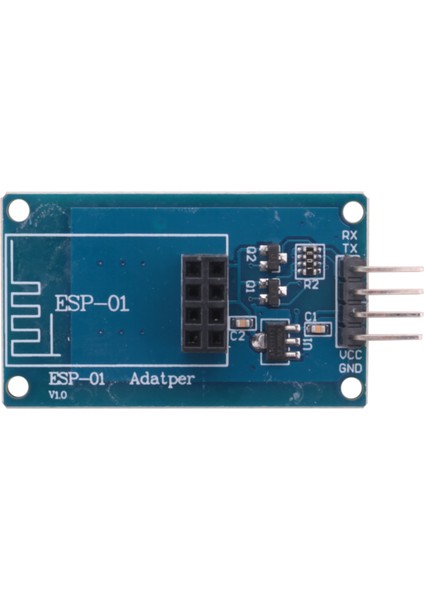 ESP8266 Seri Wi-Fi Kablosuz Esp-01 Adaptör Modülü 3.3V 5V Uyumlu (Yurt Dışından)