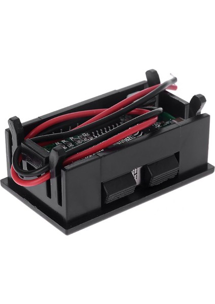 Araba USB 5V 2A Çıkışı Için 12V Dijital Voltmetre Gerilim Akü Paneli (Yurt Dışından)