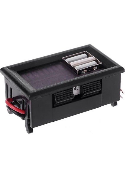 Araba USB 5V 2A Çıkışı Için 12V Dijital Voltmetre Gerilim Akü Paneli (Yurt Dışından)