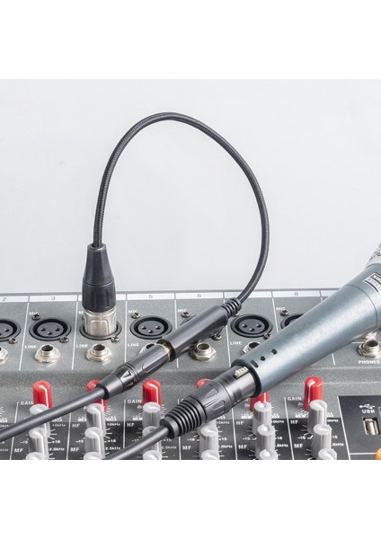 Xlr Erkek - 1/4 Inç Dişi Kablo, 3 Pin Erkek - 6.35MM Soket Ses Kablosu, Xlr Erkek - 6.35MM Mikrofon Ses Kablosu (Yurt Dışından) fırsatları