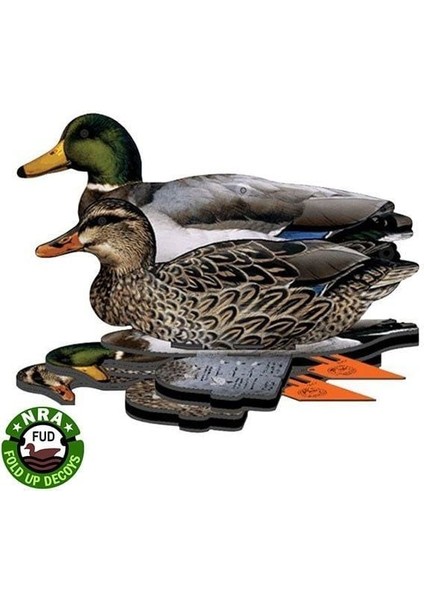 Nra Fud Mallard Ducks Ördek Mühre-(3 Erkek-3 Dişi)