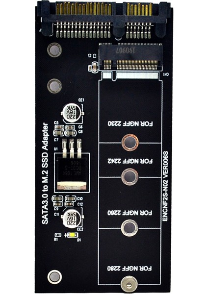 Ngff M.2 Adaptör SSD M2 - Sata Genişletme Kartı B Anahtar Desteği 30/42MM (Yurt Dışından)