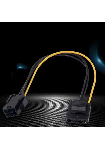 20 Adet Molex - Pcı-E Güç Ide 4 Pin Dişi - 6 Pin Dönüştürücü Kablosu (Yurt Dışından) fiyatları
