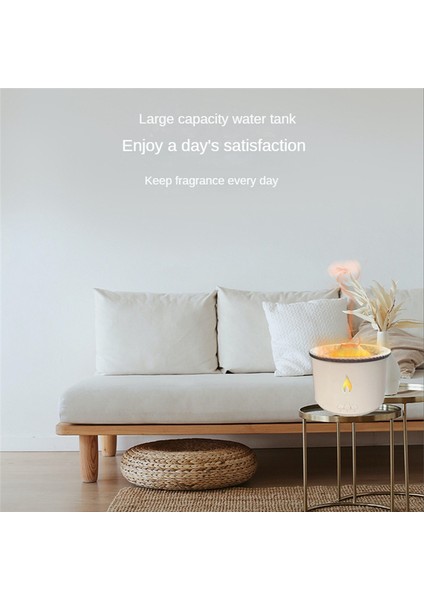 3D Alev Difüzörü 350ML Nemlendirici Au Fişi (Yurt Dışından) fiyatları