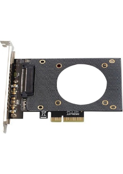 PH46 U2 SFF-8639 Dönüş Pcıe X4 Genişletme Kartı U2 Pcıe X4-U.2 Yükseltici Kart SFF-8639 Gen4 SSD (Yurt Dışından)