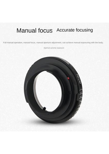 Fl Lens ile M Gövde Arasında Lens Adaptör Halkası (Yurt Dışından)