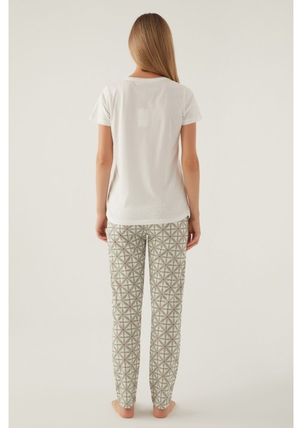 2881 Gloriars Kadın Kısa Kol Pijama Takımı fiyatları