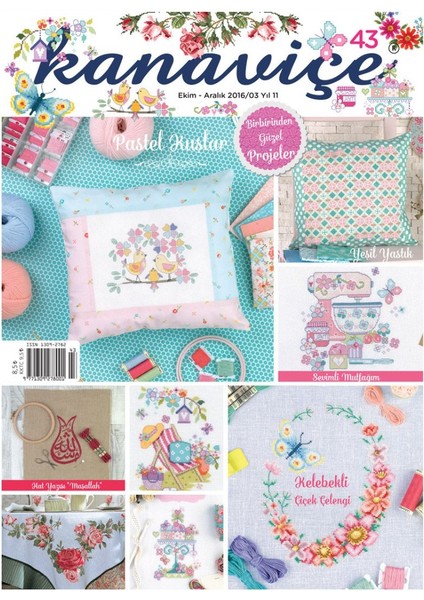 Nakış Elişi Hobi Dergisi 43. Sayı - 2016