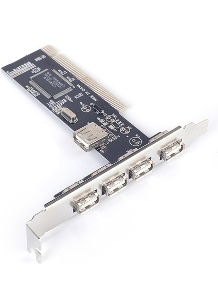 Vista Windows Me Xp 2000 98 Se Için USB 2.0 4 Bağlantı Noktalı Hub Pcı Kartları (Yurt Dışından)
