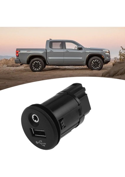 28023-BH00C Araç Aux Bağlantı Noktası Adaptörü USB Yardımcı Fiş (Yurt Dışından)