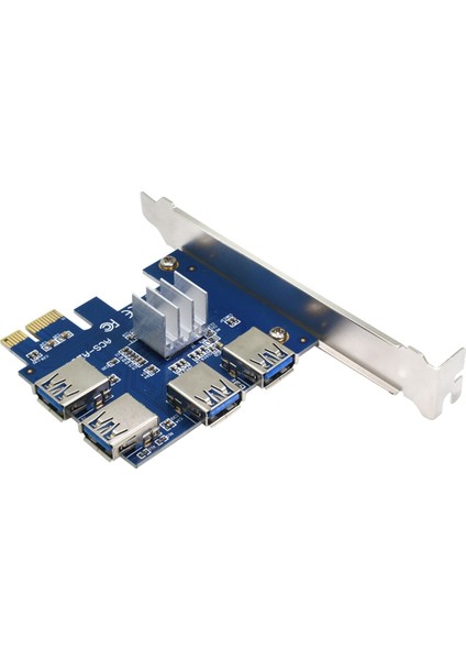 Pcı Express Kart Çarpanı Pcıe 1 Ila 4 USB Gpu X1 X16 Pcı-E Yükseltici Kart Video Kartı Madencilik Için (Yurt Dışından) fiyatları