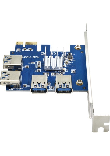 Pcı Express Kart Çarpanı Pcıe 1 Ila 4 USB Gpu X1 X16 Pcı-E Yükseltici Kart Video Kartı Madencilik Için (Yurt Dışından) indirimleri