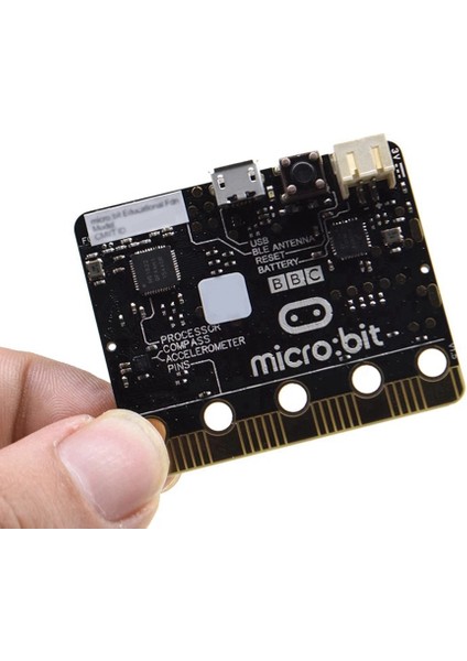 Bbc Micro-Bit V2.2 Ble5.0 Geliştirme Kartı Grafiksel - Programlanabilir Python - Nordic - Çocuklar Için NRF52833 Işlemci (Yurt Dışından)