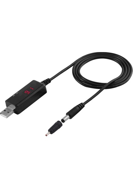 USB Dc 5V 9V 12V Güç Kablosu Rota Şarj Wıfı Adaptör Tel USB Boost Modülü Dönüştürücü Powerbank USB Üzerinden (Yurt Dışından)