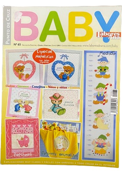 Labores De Ana Baby (Ispanyolca) Nakış Elişi Hobi Dergisi Sayı 65