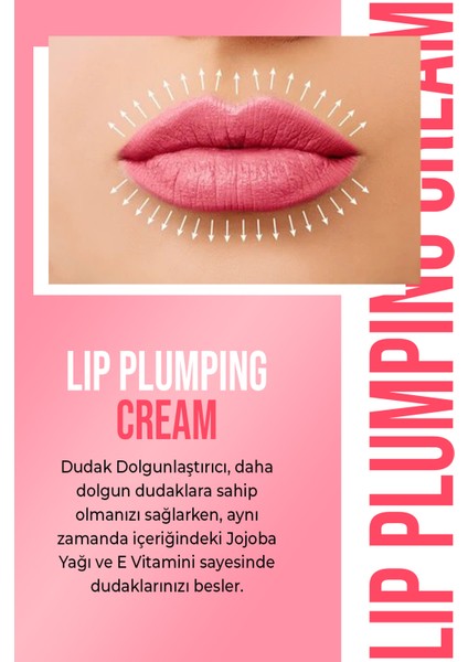 New Well Lip Plumping Cream Summer Pink  Dudak Dolgunlaştırıcı Krem 5 ml