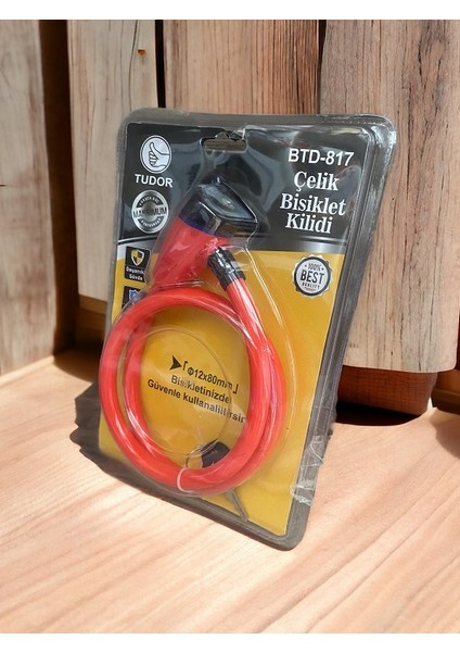 Bisiklet Kiliti, Çelik Halat Kilit, Sağlam Gövde, Extra Güvenlik fiyatları