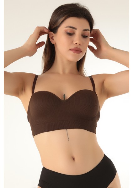 Lotus Dolgusuz Straplez Sütyen]