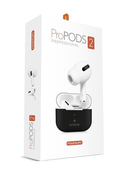 Propods 2 Dokunmatik Bluetooth Kulaklık Silikon Kılıf Hediyeli
