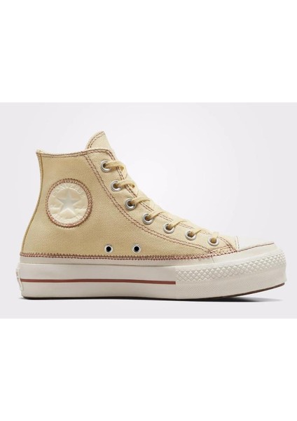 Chuck Taylor All Star Platform Sarı Günlük Spor Ayakkabı modelleri
