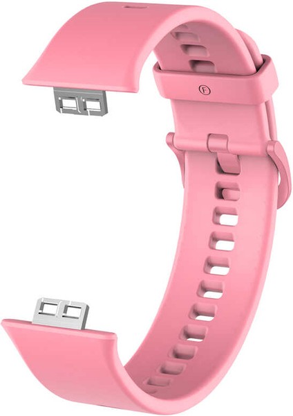 Huawei Watch Fit Krd-43 Uyumlu Kordon Zore - Pembe
