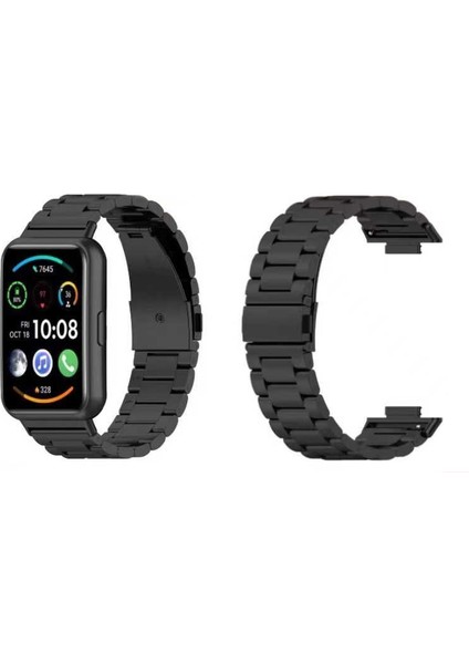 Huawei Watch Fit 2 Metal Kordon Dönüştürücü Zore - Gümüş