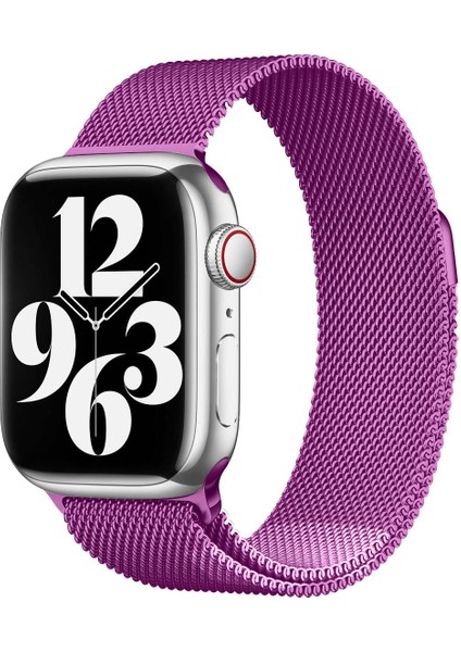 Watch 38MM Uyumlu Krd-01 Metal Kordon Zore - Pembe