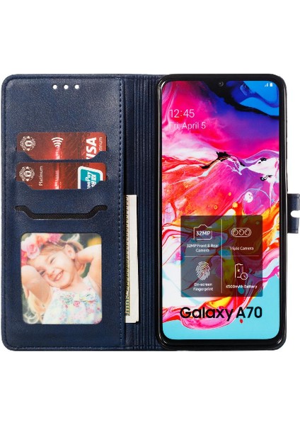 Samsung Galaxy A70/A70S Kart Tutucu Için Cüzdan Durumda Tüm Yuvarlak Koruma (Yurt Dışından) fırsatları